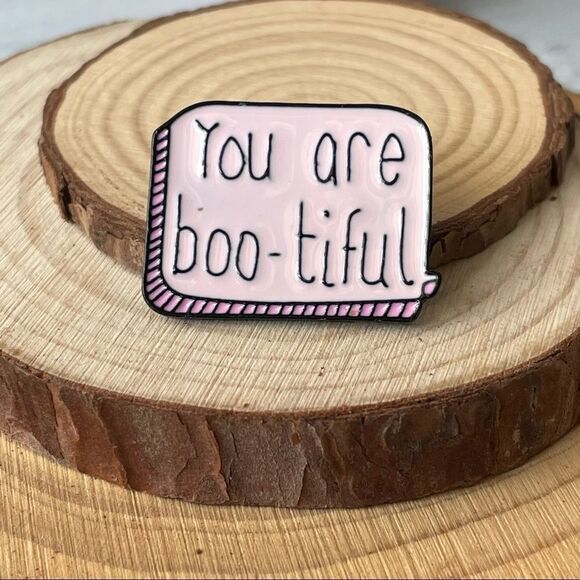 You Are Boo-tiful Enamel Pin/ Brooch Lapel - Picture 6 of 6